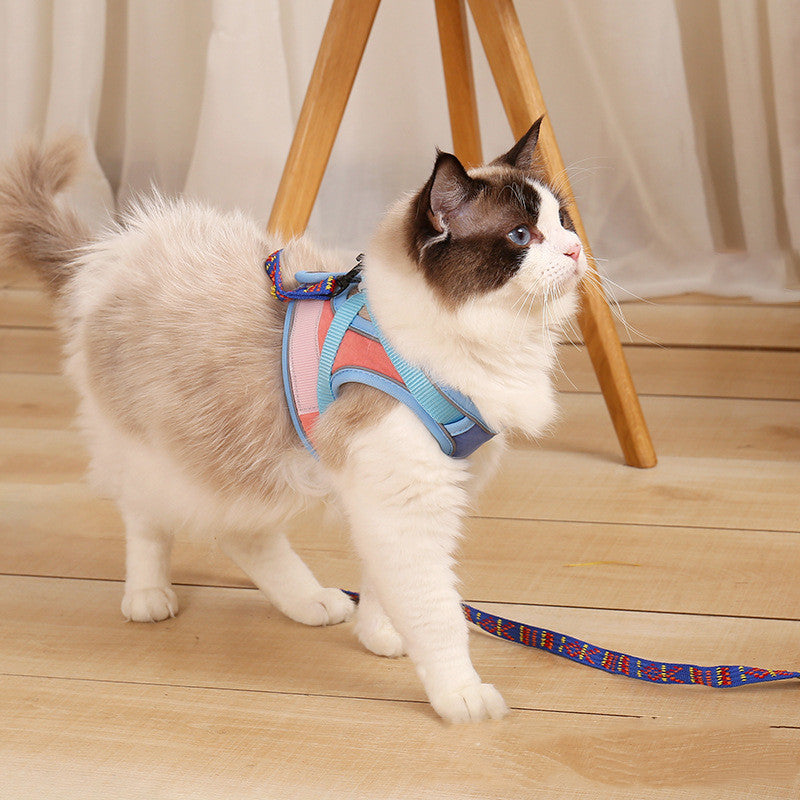 Anti-Escape Reflective Cat Harness Leash: Unmatched Safety for Your Feline Explorer